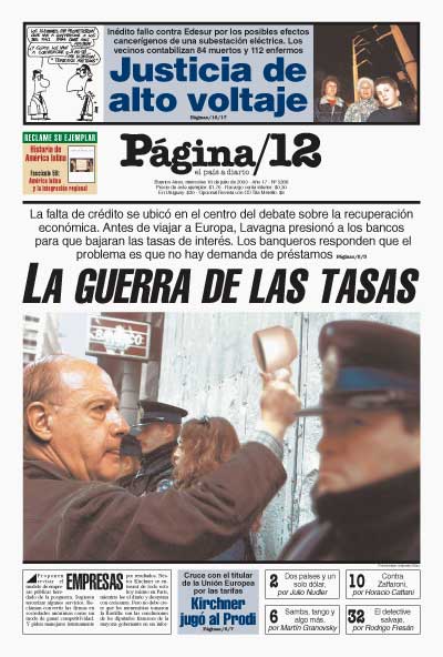 Tapa de la fecha 16-07-2003