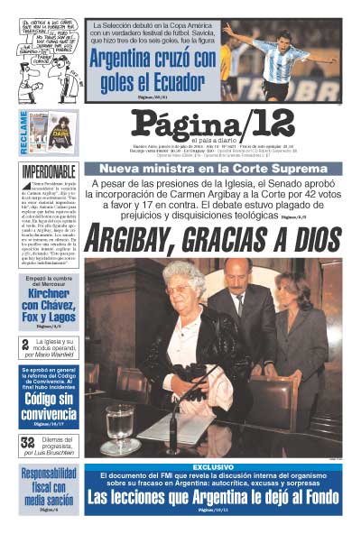 Tapa de la fecha 08-07-2004