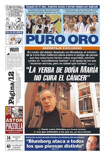 Tapa de la fecha 29-08-2004