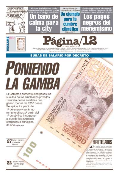 Tapa de la fecha 10-12-2004