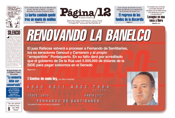 Tapa de la fecha 02-08-2005