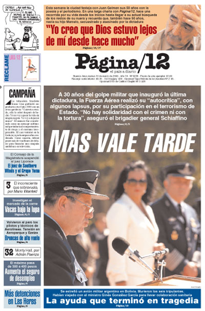 Tapa de la fecha 10-03-2006