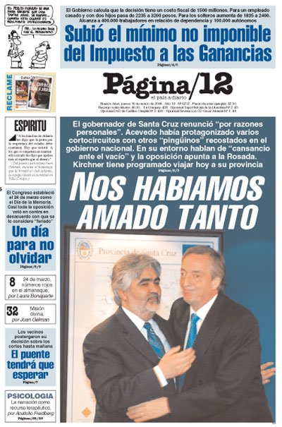 Tapa de la fecha 16-03-2006