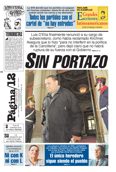 Tapa de la fecha 15-11-2006