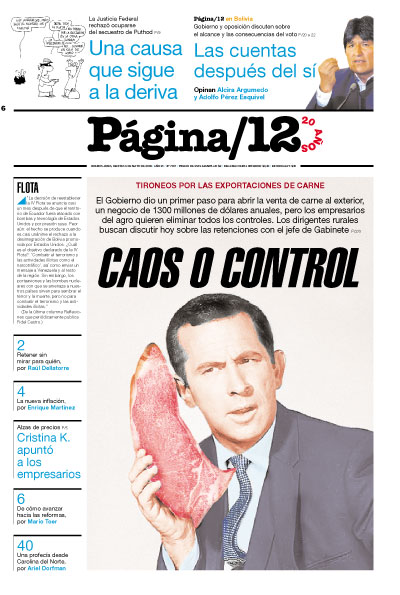 Tapa de la fecha 06-05-2008