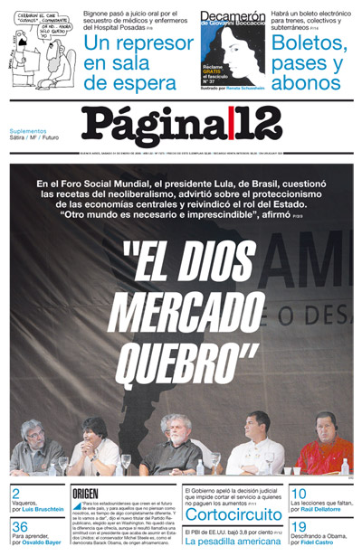 Tapa de la fecha 31-01-2009