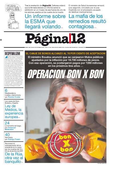 Tapa de la fecha 08-09-2009