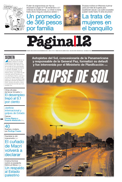 Tapa de la fecha 24-11-2009