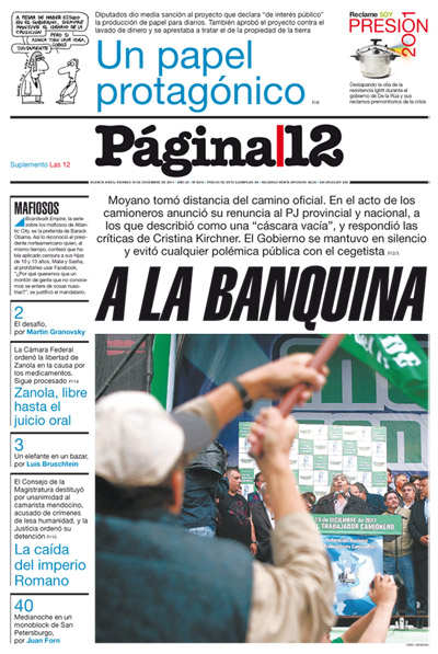 Tapa de la fecha 16-12-2011