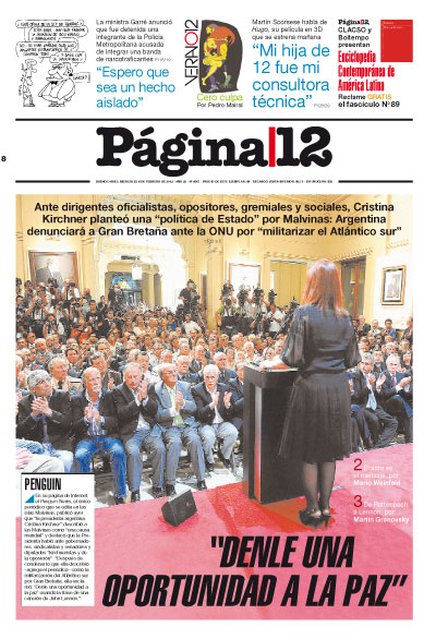 Tapa de la fecha 08-02-2012