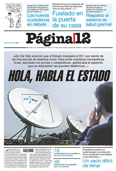 Tapa de la fecha 06-09-2012