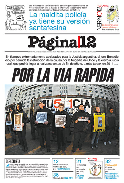 Tapa de la fecha 17-01-2013