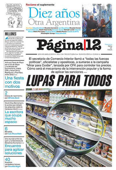 Tapa de la fecha 25-05-2013