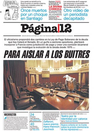 Tapa en papel